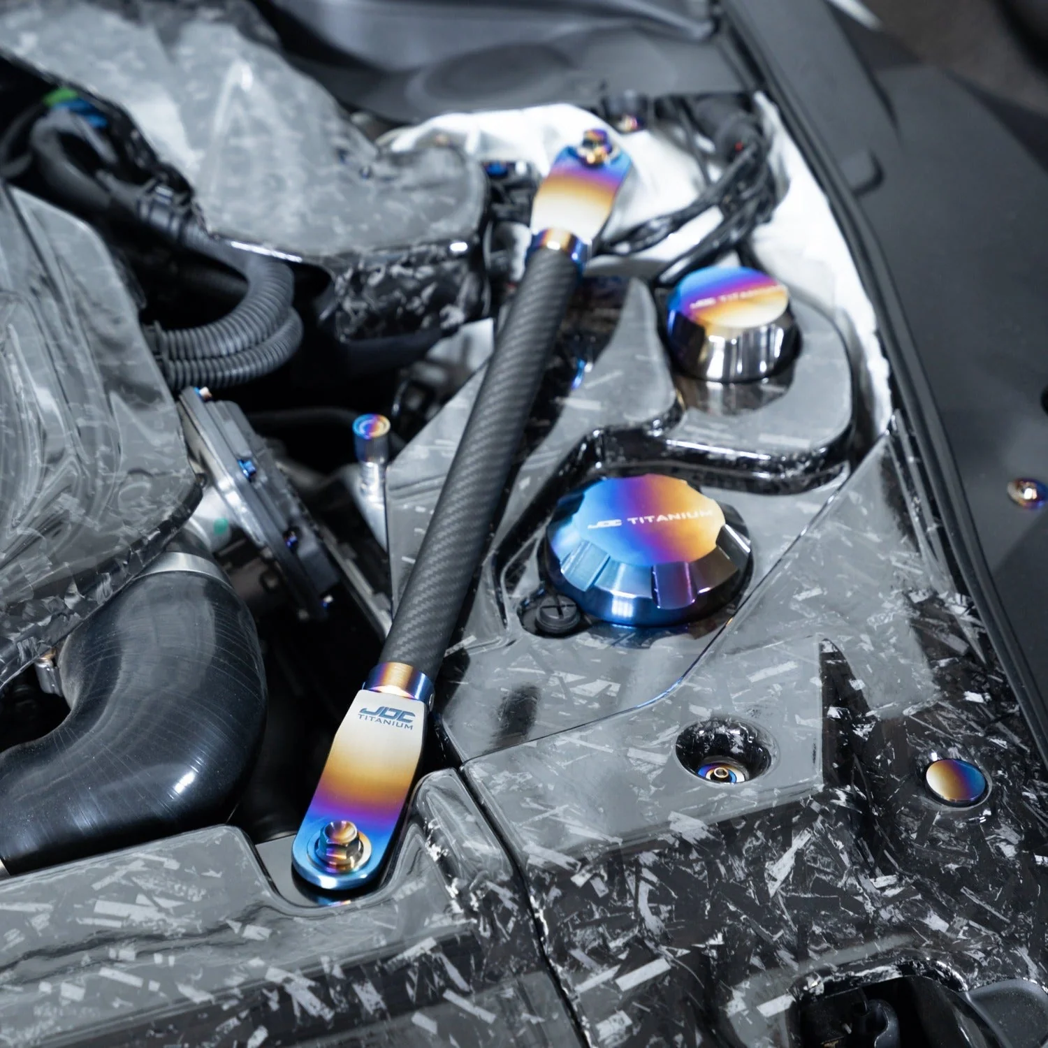 JDC Titanium A/C Cap Replacement Set | A90 Toyota Supra - Image 3