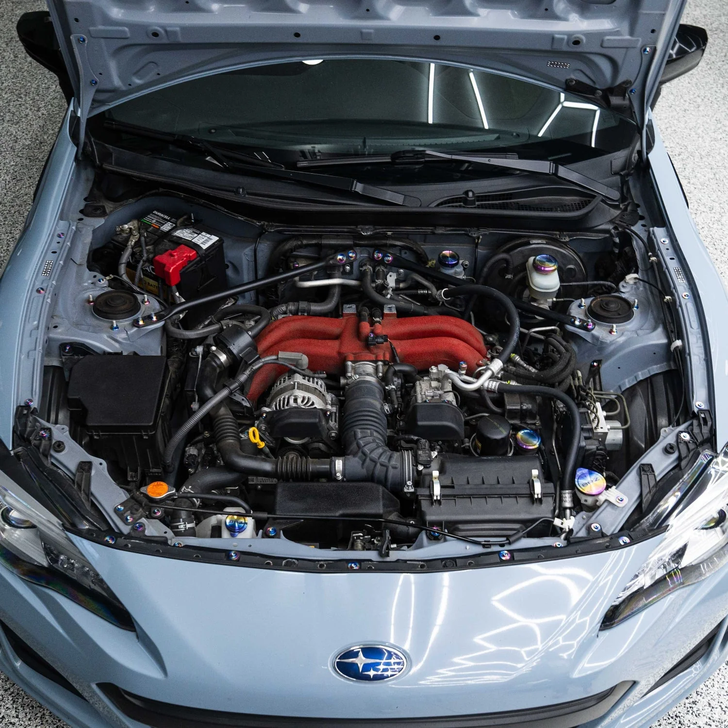 JDC Titanium Engine Bay Dress-Up Hardware Kit | 2013-2021 FRS/BRZ/86 - Image 11