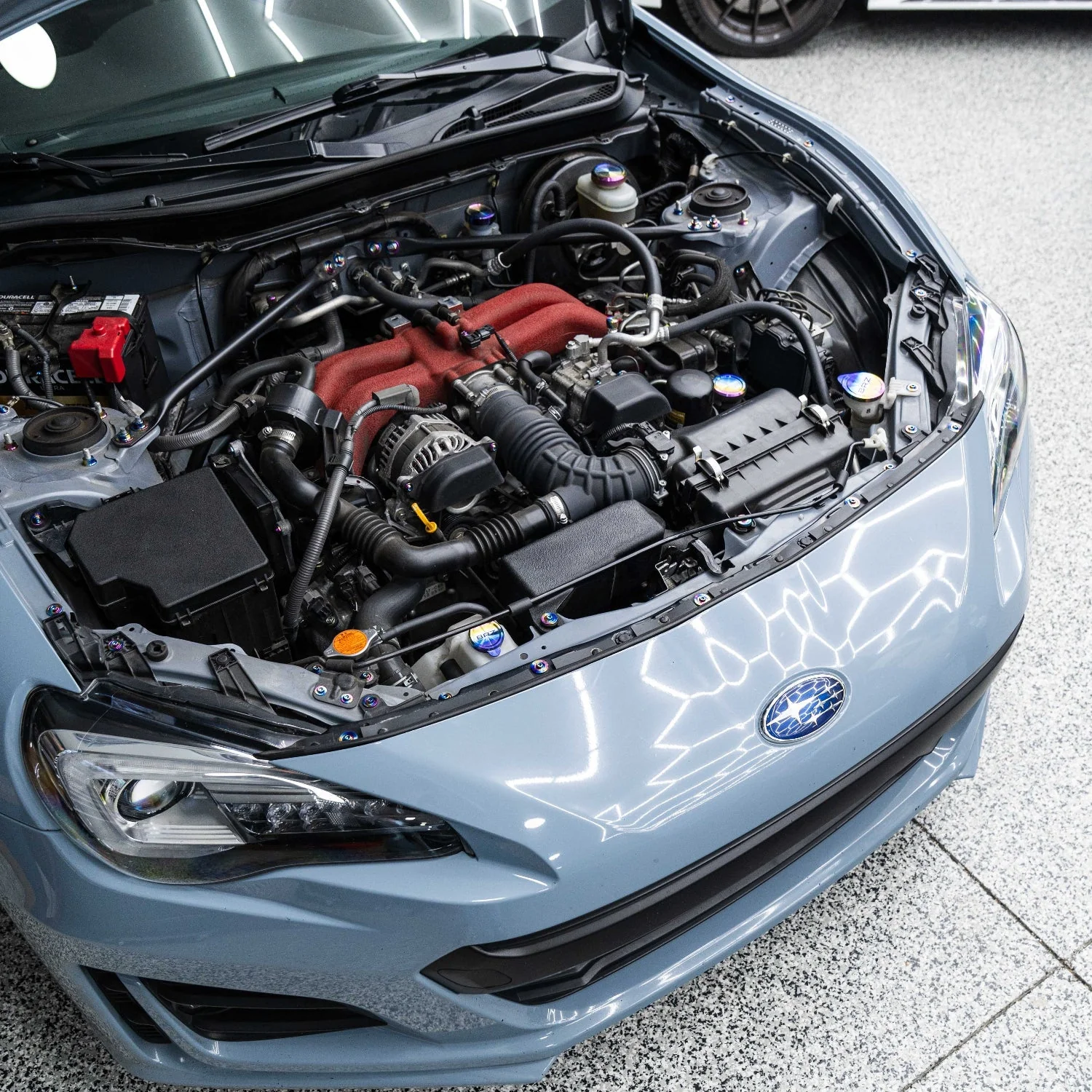 JDC Titanium Engine Bay Dress-Up Hardware Kit | 2013-2021 FRS/BRZ/86 - Image 12