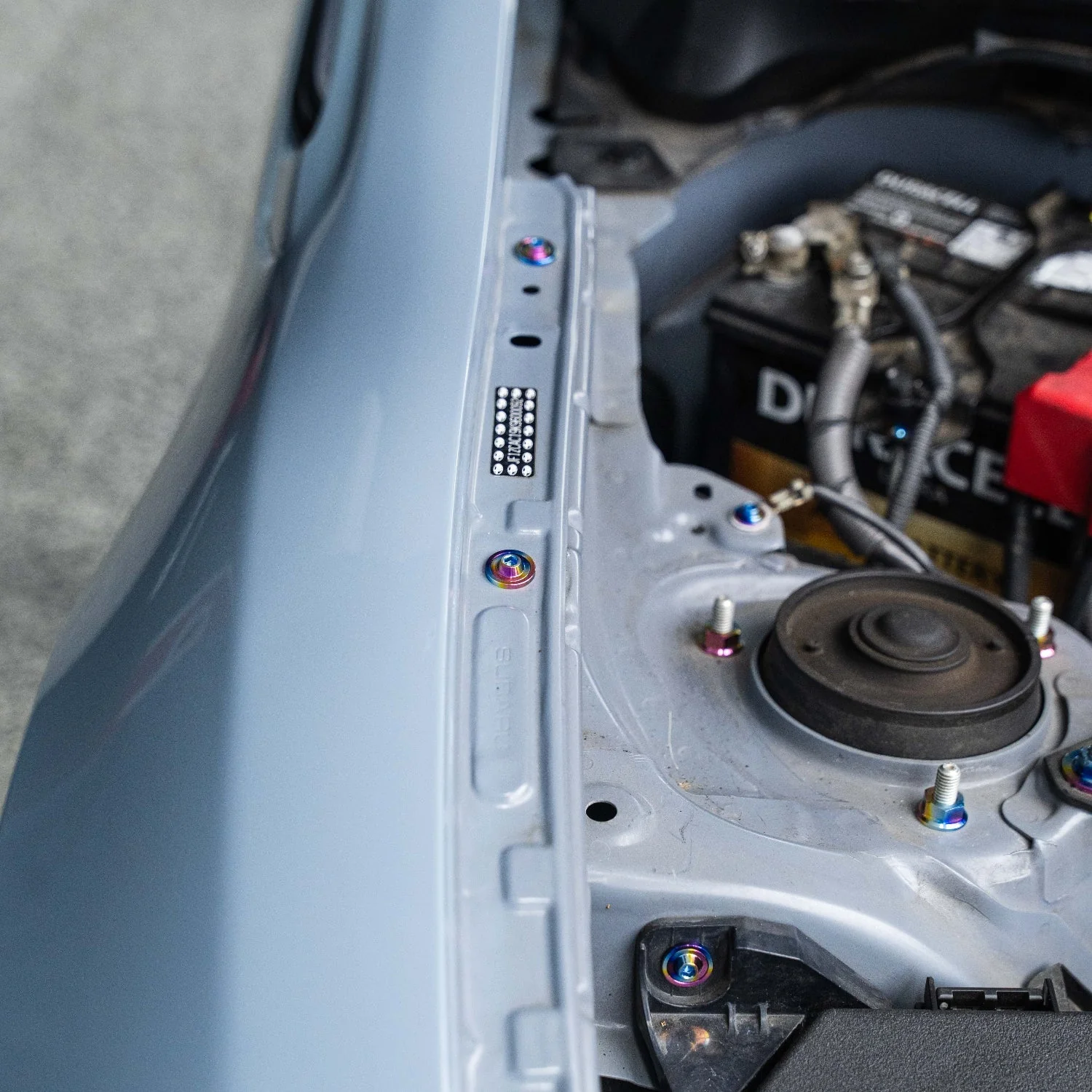 JDC Titanium Engine Bay Dress-Up Hardware Kit | 2013-2021 FRS/BRZ/86 - Image 22
