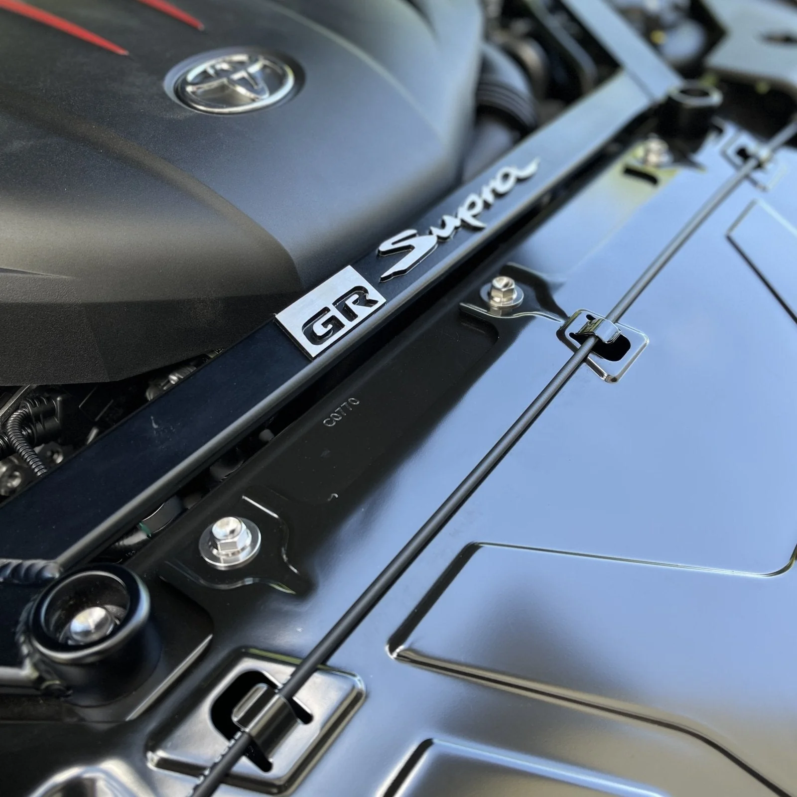 JDC Titanium Engine Bay Dress-Up Hardware Kit | A90 Toyota Supra - Image 4
