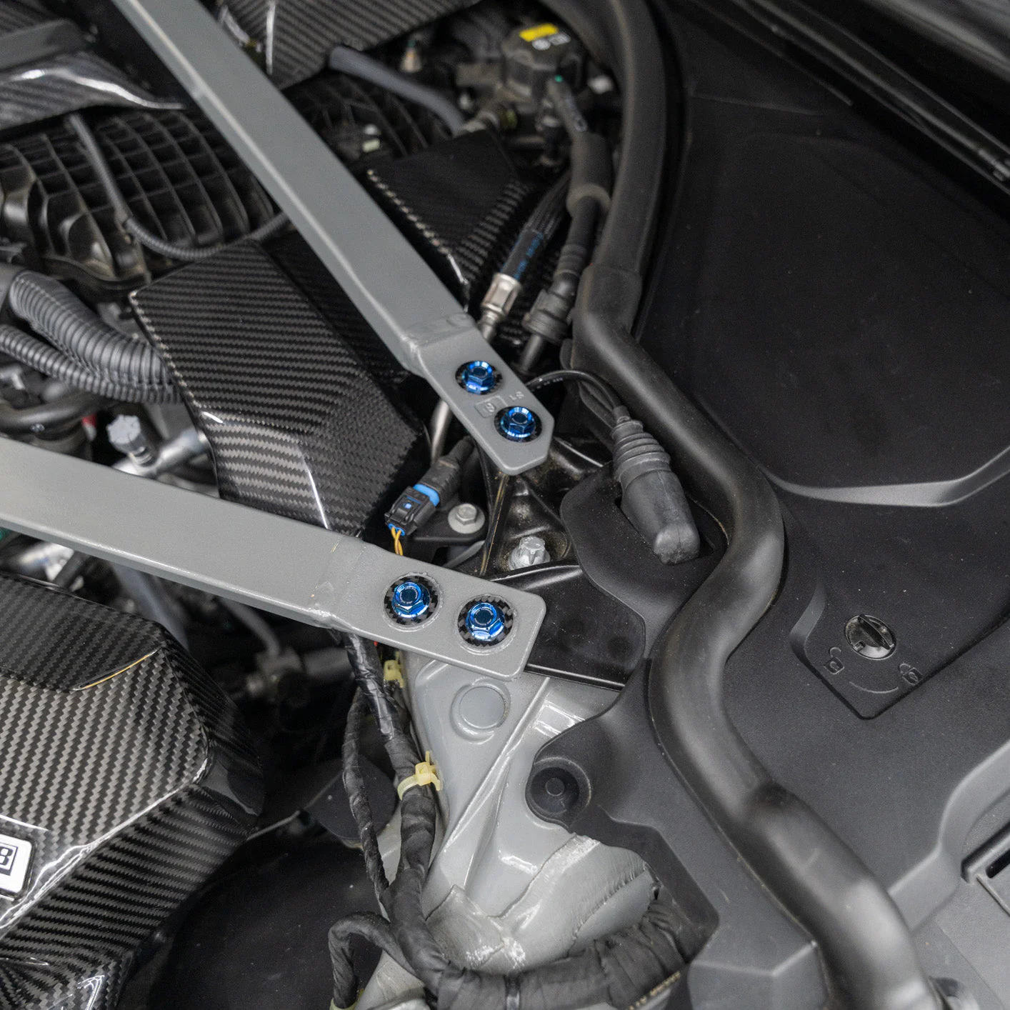 JDC Titanium Engine Bay Dress-Up Hardware Kit | 2021-2026 BMW M3/M4 - Image 15