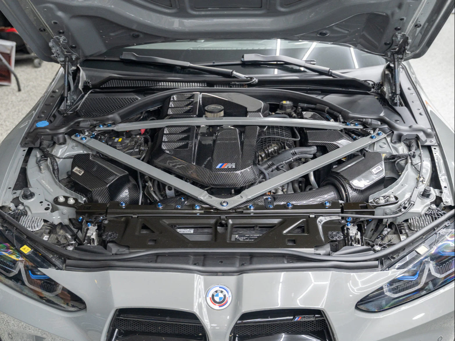 JDC Titanium Engine Bay Dress-Up Hardware Kit | 2021-2026 BMW M3/M4 - Image 17