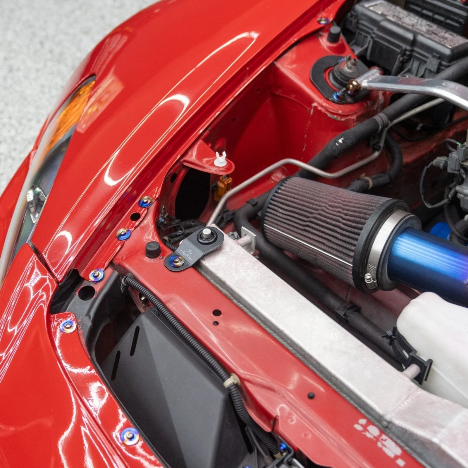 JDC Titanium Engine Bay Dress-Up Hardware Kit | Honda S2000 - Image 18