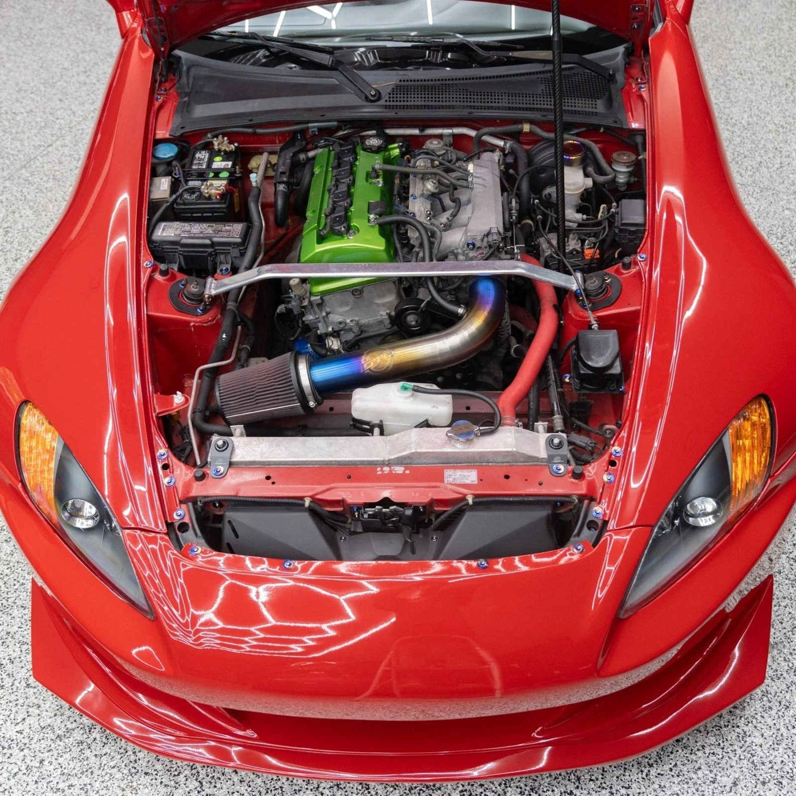 JDC Titanium Engine Bay Dress-Up Hardware Kit | Honda S2000 - Image 2