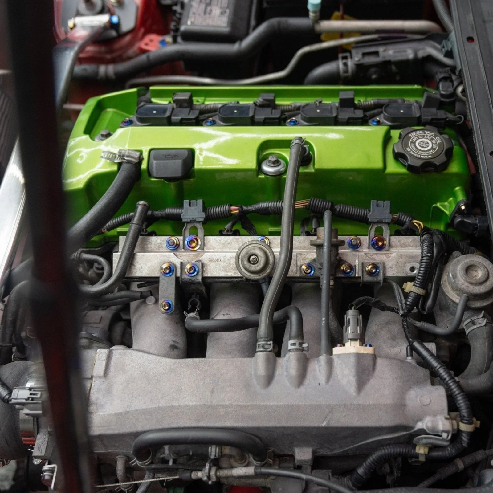 JDC Titanium Engine Bay Dress-Up Hardware Kit | Honda S2000 - Image 6