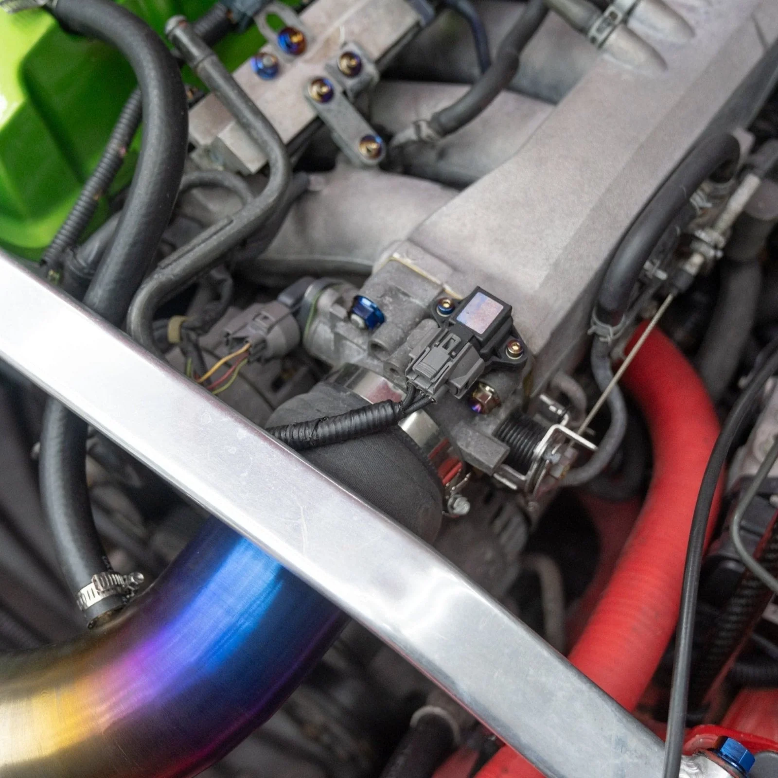 JDC Titanium Engine Bay Dress-Up Hardware Kit | Honda S2000 - Image 7