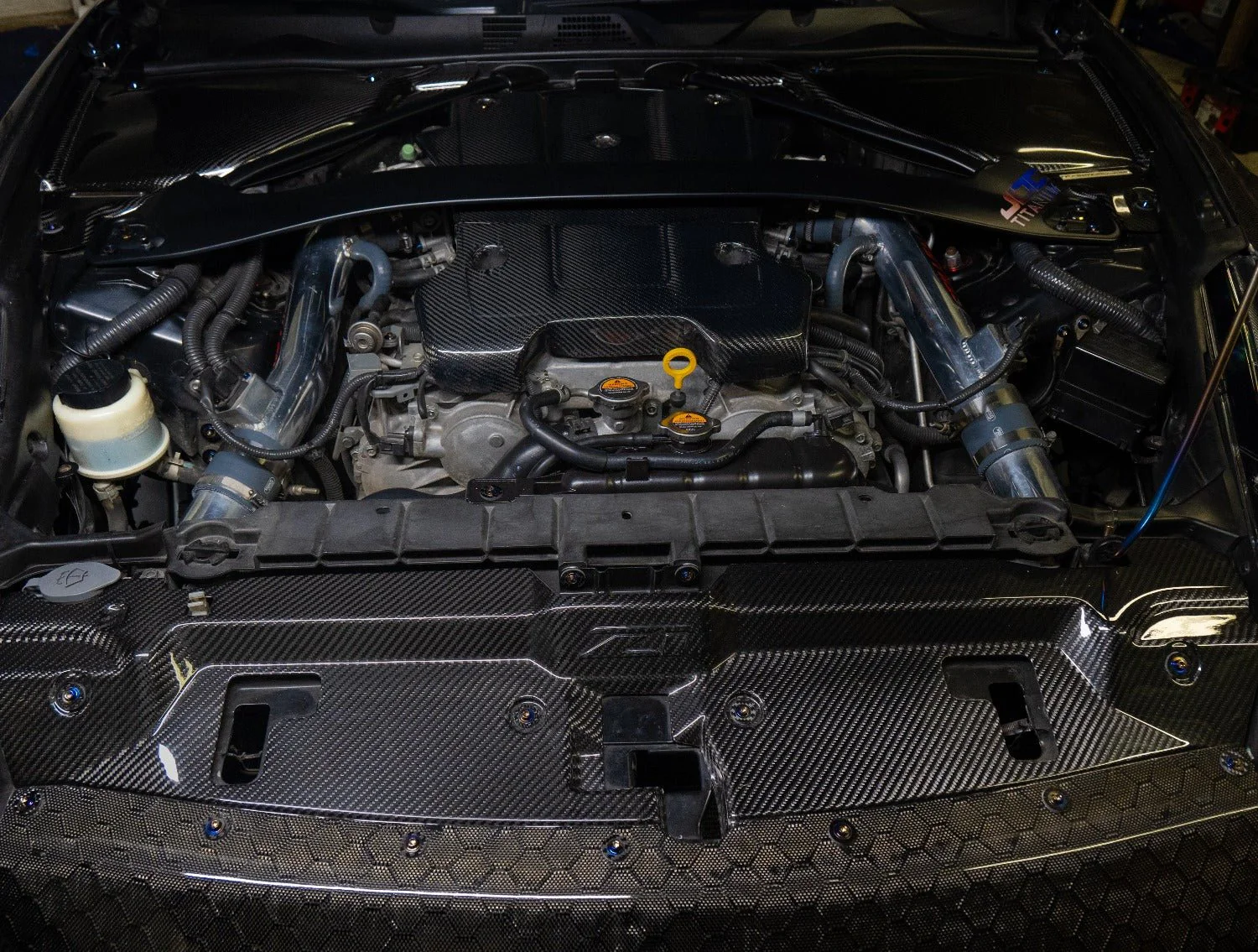 JDC Titanium Engine Bay Dress-Up Hardware Kit | Nissan 370z - Image 4