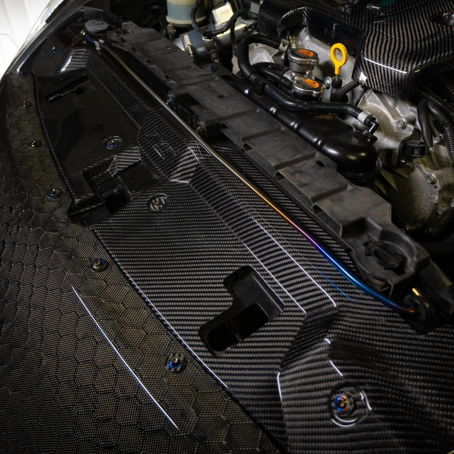 JDC Titanium Engine Bay Dress-Up Hardware Kit | Nissan 370z - Image 6