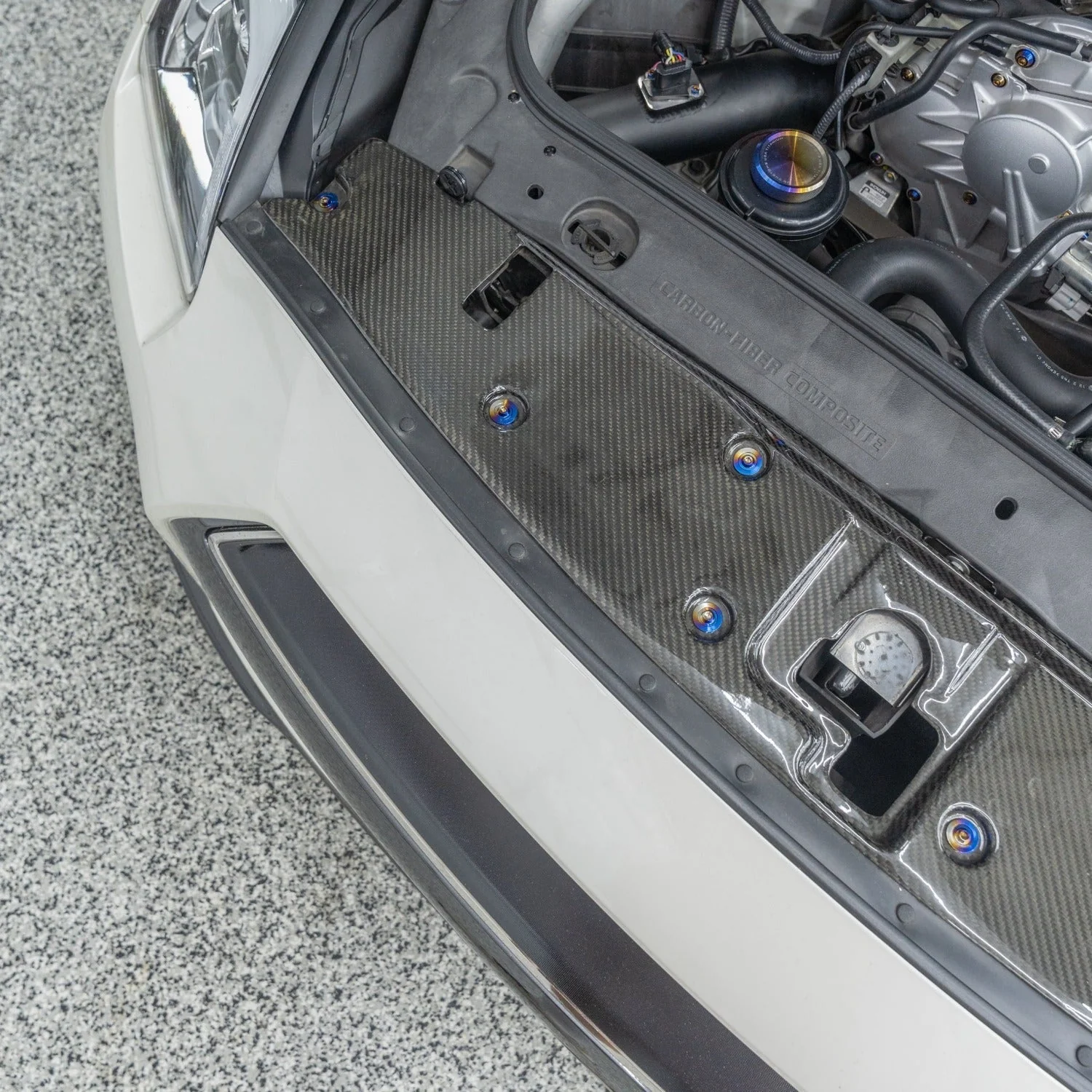 JDC Titanium Engine Bay Dress-Up Hardware Kit | Nissan R35 GT-R - Image 9
