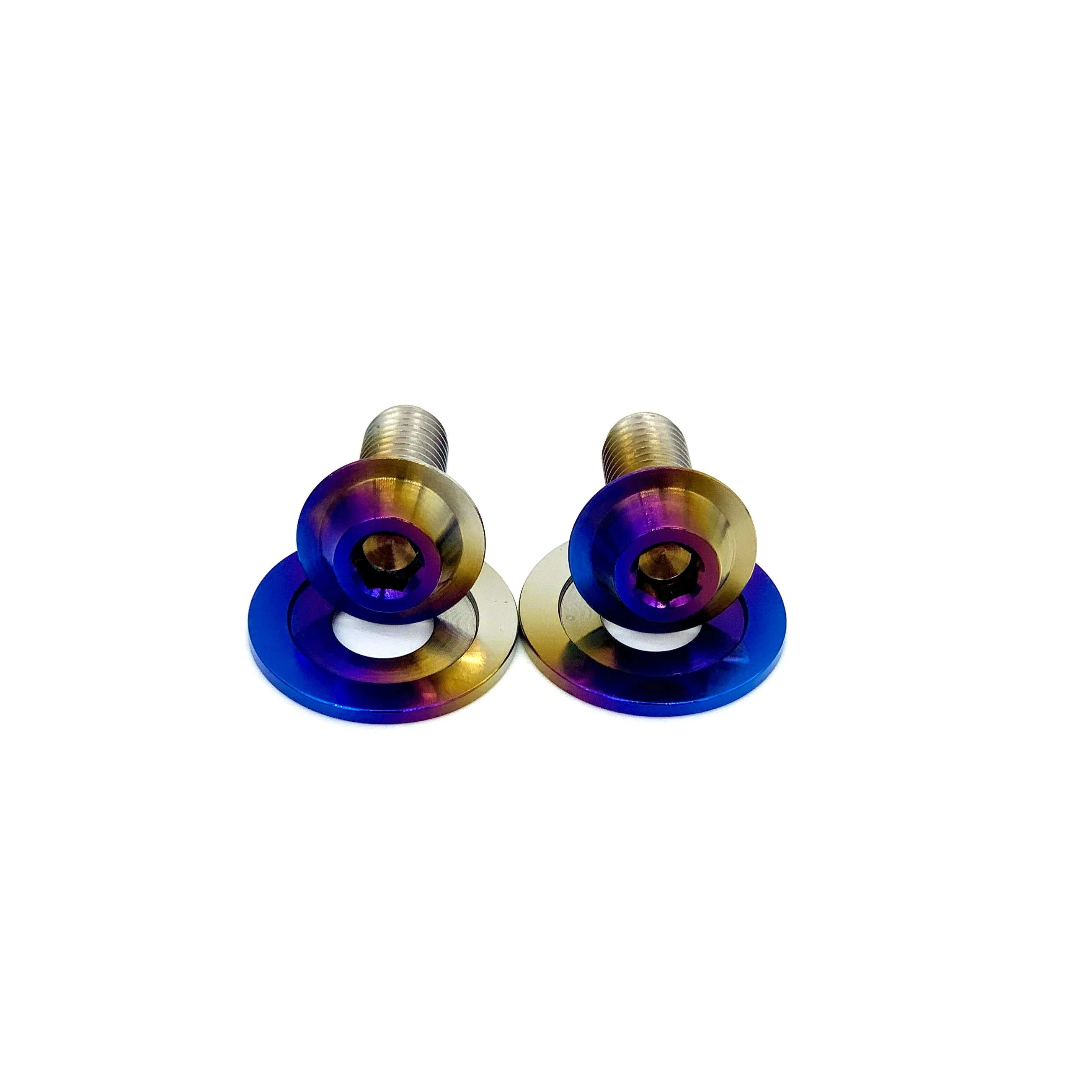 JDC Titanium Exhaust Manifold Heat Shield Hardware | Mitsubishi Evo 8/9 - Image 2