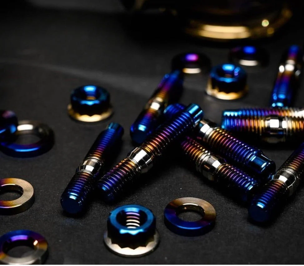JDC Titanium Exhaust Manifold Stud Kit | Evo 1–9 / 2G DSM - Image 16