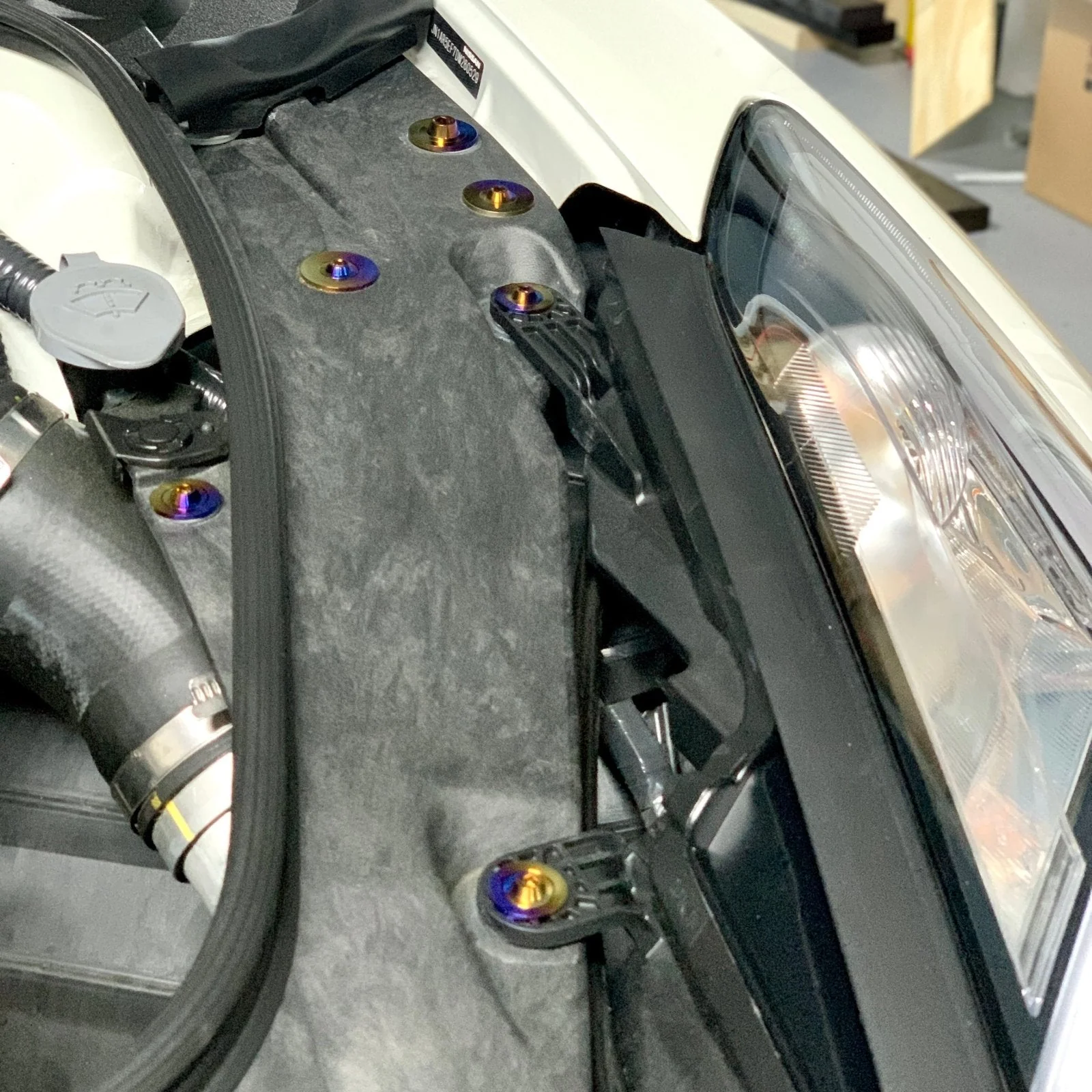 JDC Titanium Fender Hardware Replacement Kit | Nissan R35 GT-R - Image 3