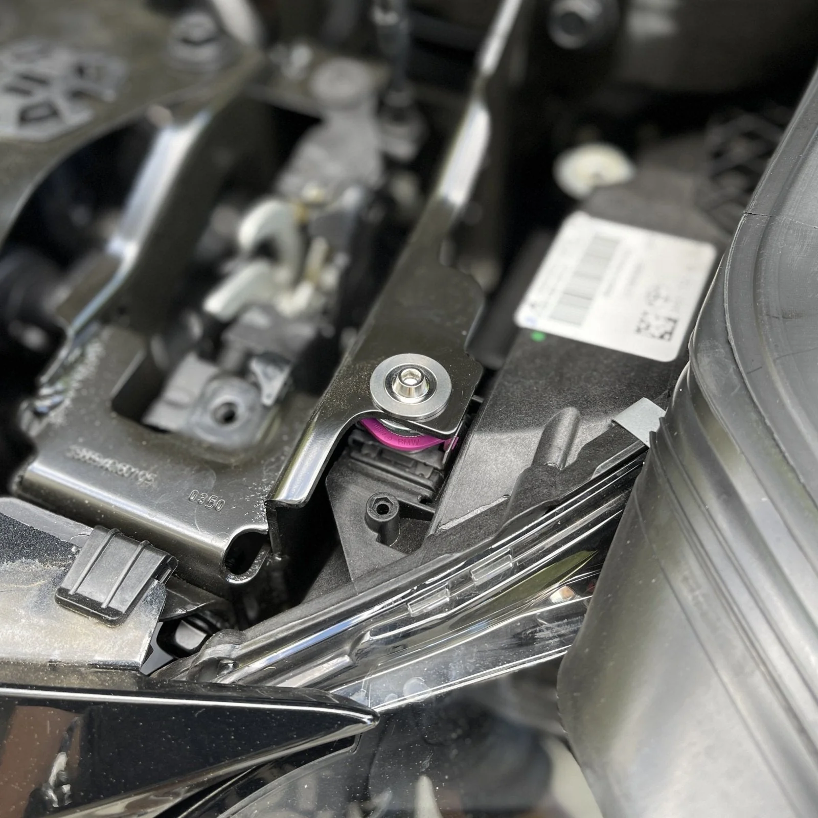 JDC Titanium Headlight Hardware Kit | A90 Toyota Supra - Image 3