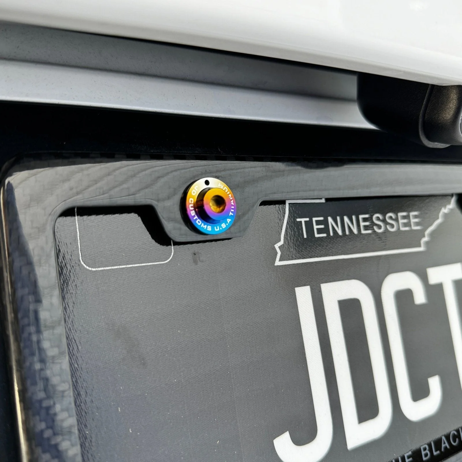JDC Titanium Locking License Plate Mounting Kit | Universal - Image 4