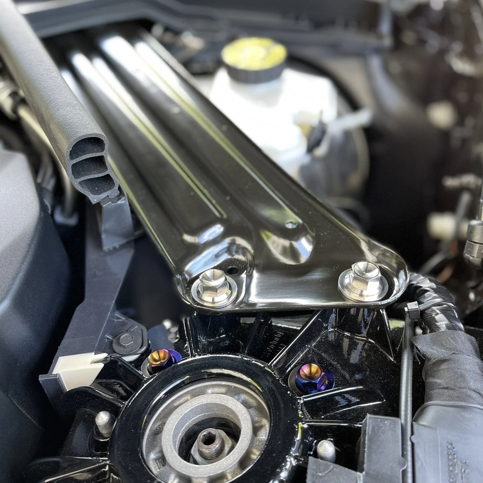 JDC Titanium Rear Strut Brace Hardware Kit | A90 Toyota Supra - Image 3