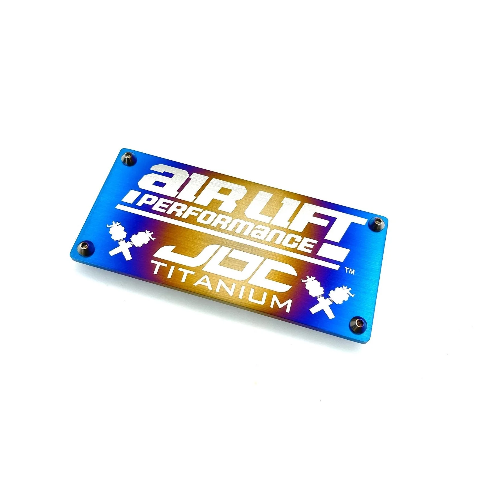 JDC Titanium Replacement Hardware for Air Lift 3P/3H Manifold Badge - Image 4