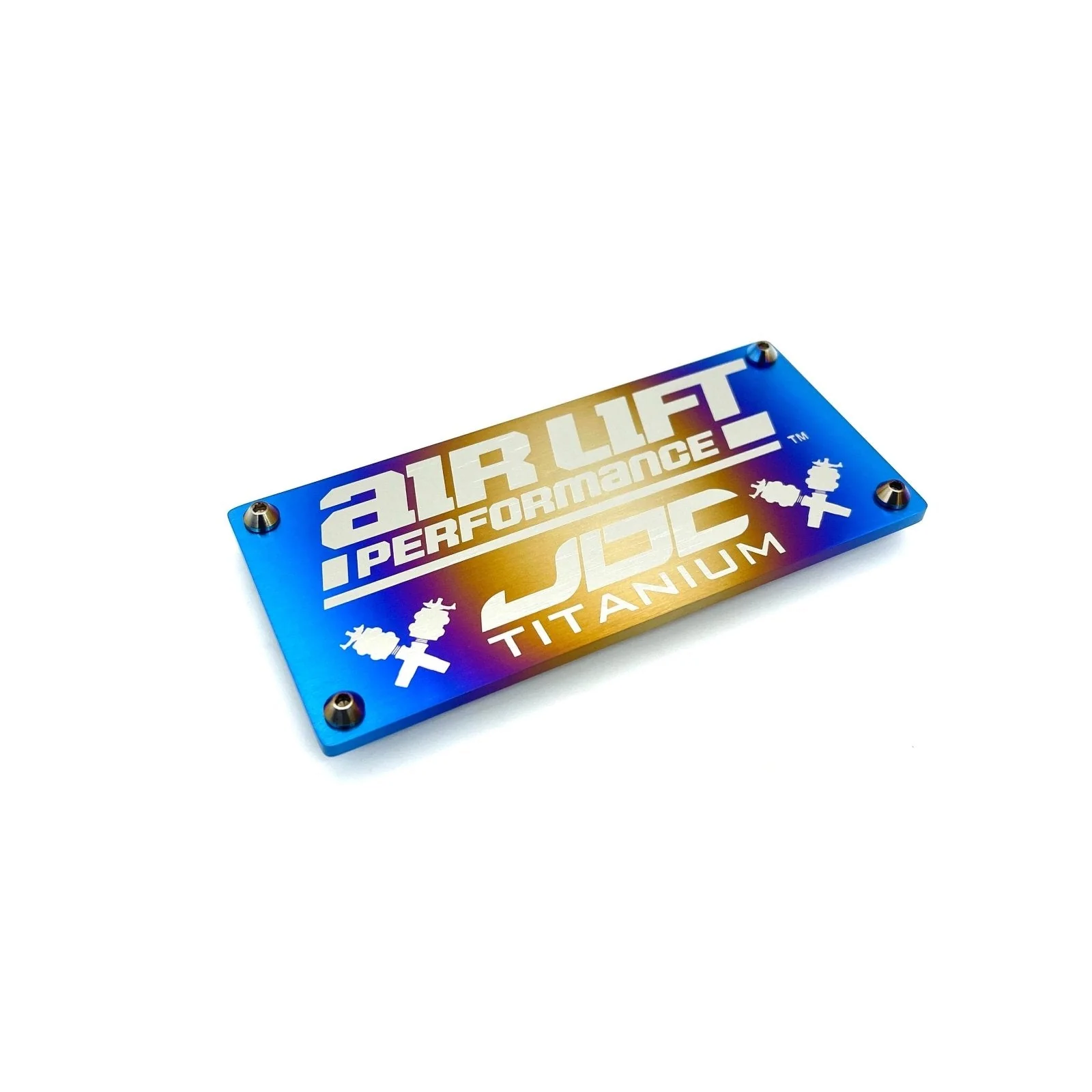 JDC Titanium Replacement Hardware for Air Lift 3P/3H Manifold Badge - Image 5