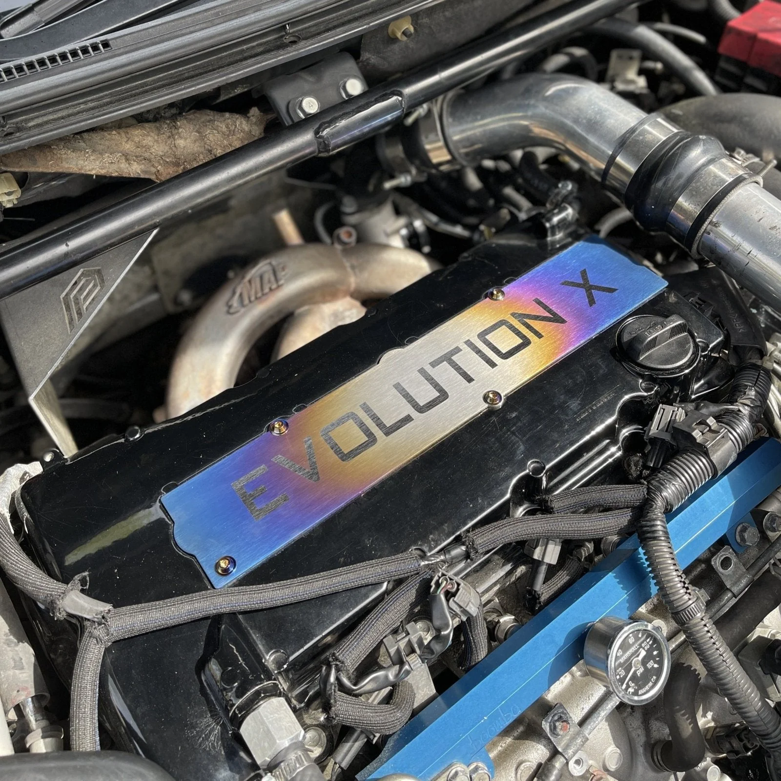 JDC Titanium Spark Plug Cover (Evo X) - Image 4