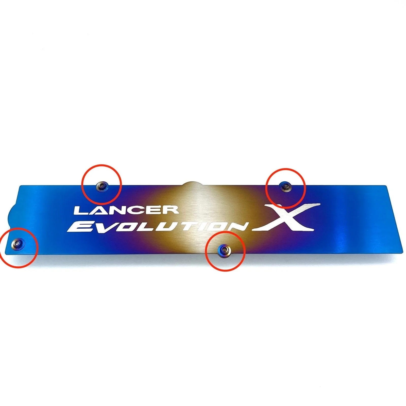JDC Titanium Spark Plug Cover Hardware | Mitsubishi Evo X - Image 2