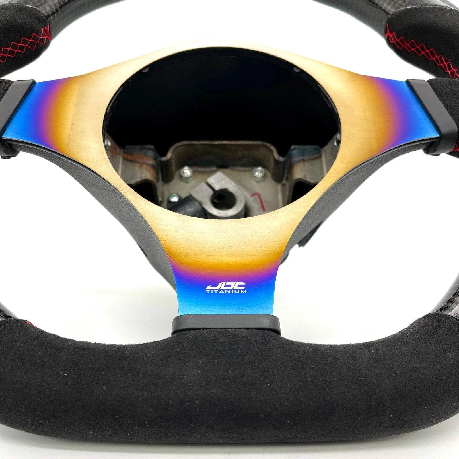 JDC Titanium Steering Wheel Overlay | Evo 7/8/9 - Image 11