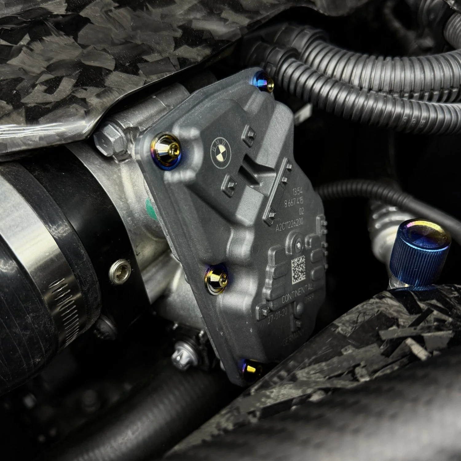 JDC Titanium Throttle Body Hardware Kit | A90 Toyota Supra - Image 3