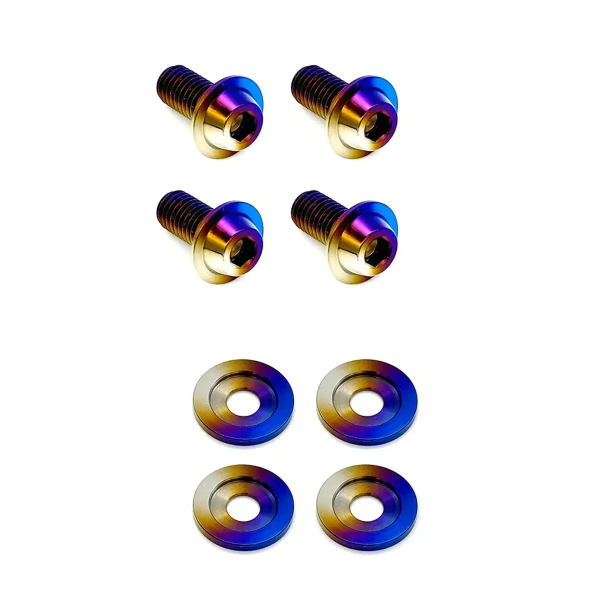 JDC Titanium Trunk Mounting Bracket Hardware | 2023+ FL5 Civic Type R