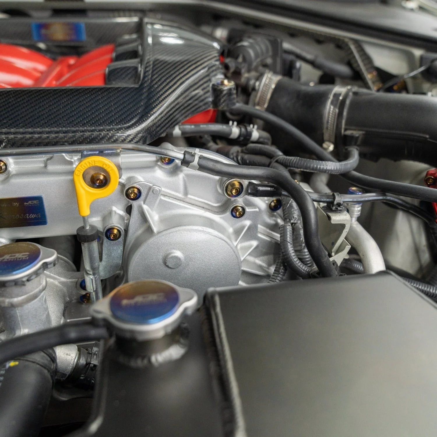 JDC Titanium Upper Crankcase Hardware Replacement Kit | Nissan R35 GT-R - Image 5