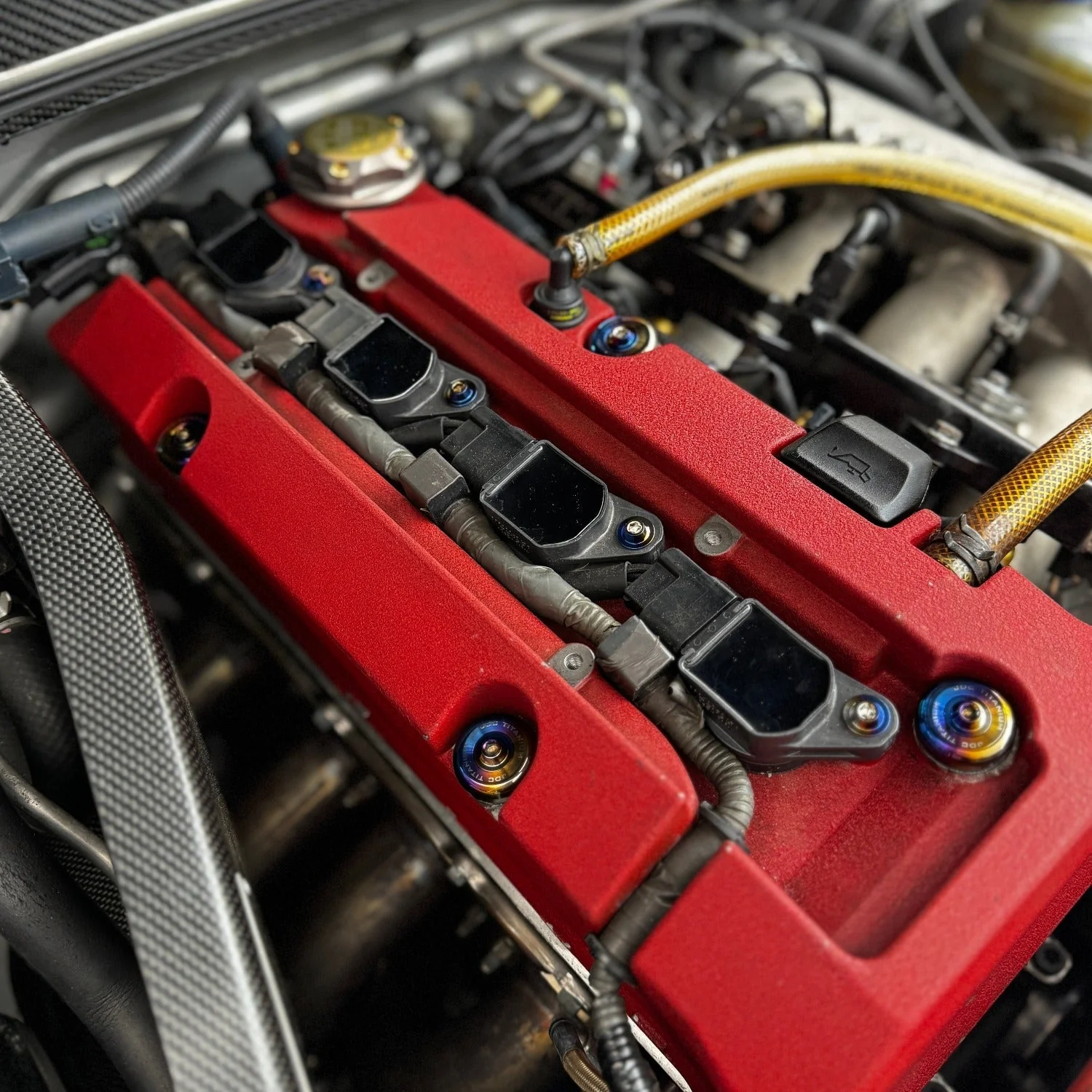 JDC Titanium Valve Cover Hardware Replacement Kit | Honda S2000 - Image 2