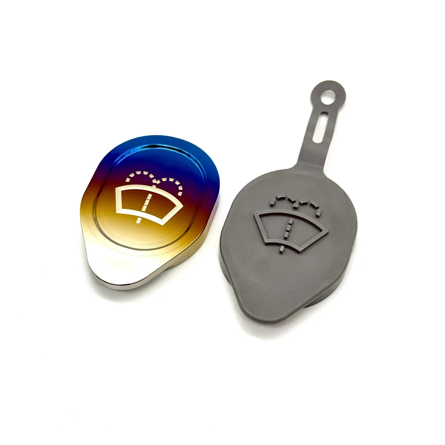 JDC Titanium Washer Fluid Cap | Nissan R35 GT-R, 370Z & Infiniti Models - Image 9