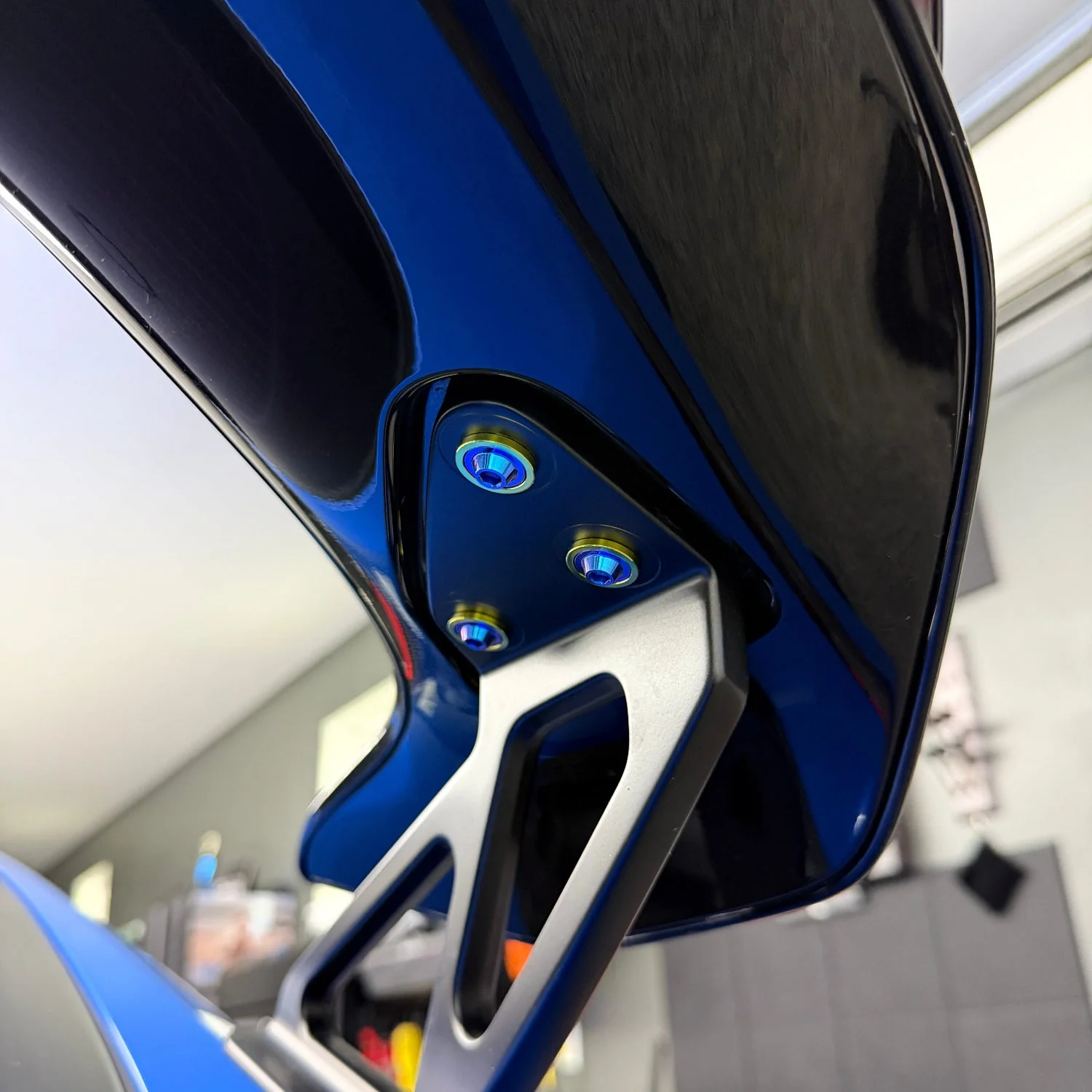 JDC Titanium Wing Mounting Hardware | 2023+ FL5 Civic Type R - Image 2