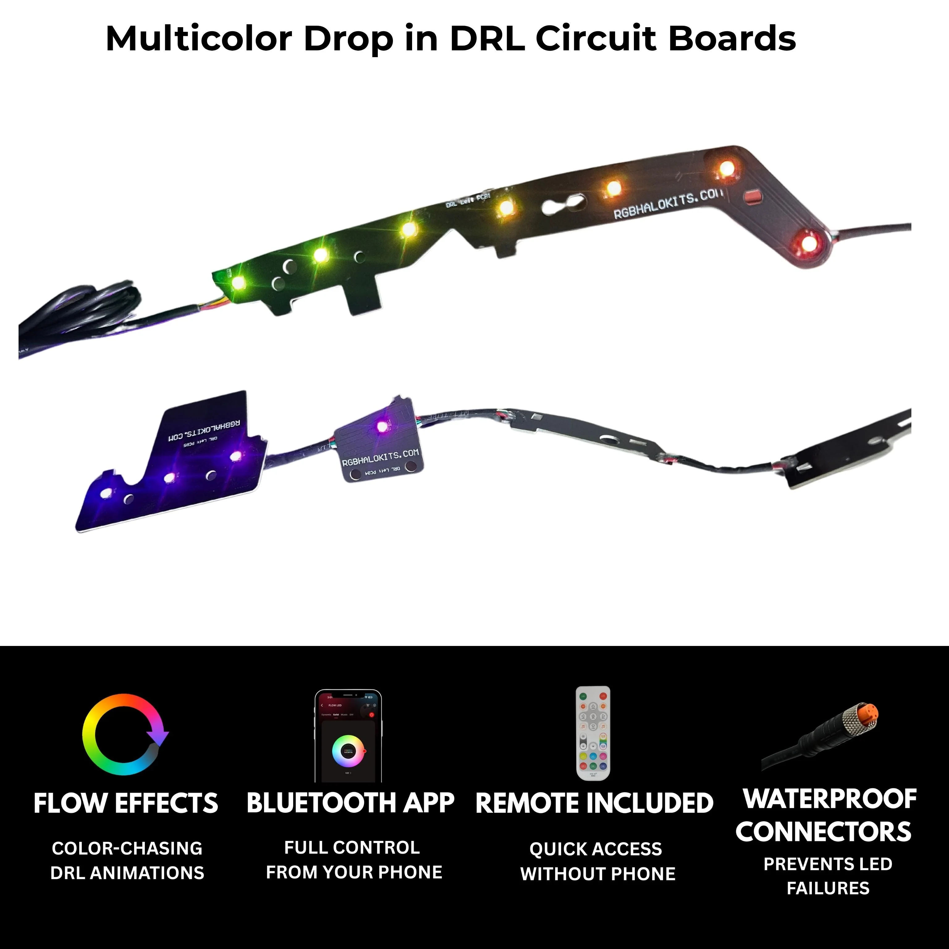Jeep Grand Cherokee Multicolor DRL Boards (2014-2021) - Image 2
