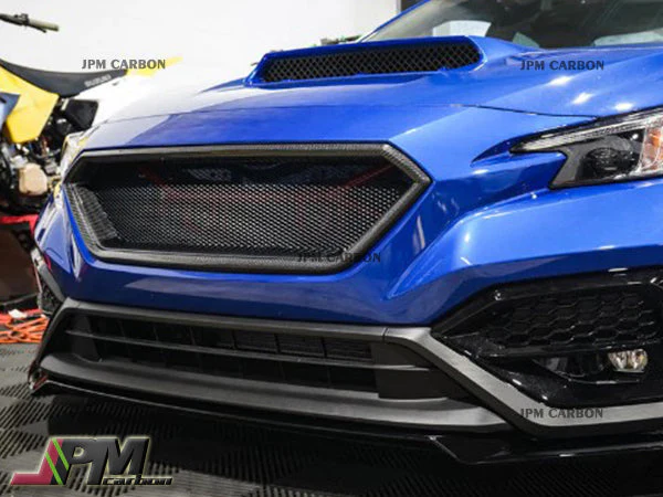 [JPMCarbon] Sporty Carbon Fiber Front Replacement Grille Fits For 2022-2025 Subaru WRX Only - Image 2