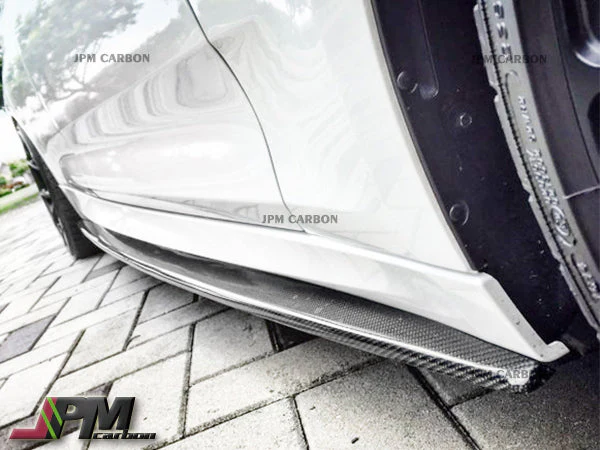 [JPMCarbon] DP Style Carbon Fiber Side Skirt Add-on Lips Fits For 2014-2019 BMW F34 with M-Sport Package Only - Image 2