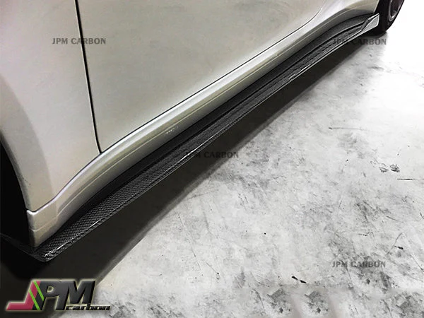 [JPMCarbon] DP Style Carbon Fiber Side Skirt Expansion Lip for 2012-2016 Porsche 911 991 GT3 Only - Image 2