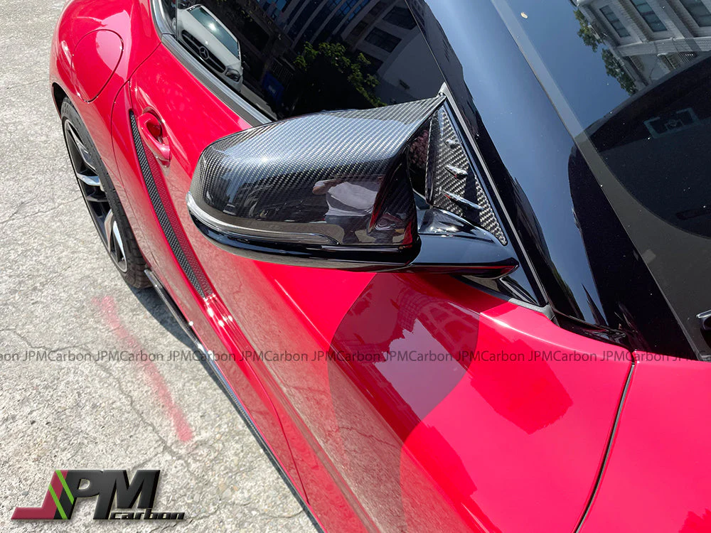 [JPMCarbon] Dry Carbon Mirror Replacement Covers Fits For 2019-2024 BMW G29 Z4 Only - Image 2