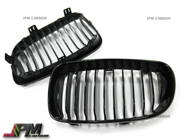 [JPMCarbon] Front Kidney Grille Fits For 2008-2013 BMW E81 E82 E87 E88 1-Series Only - Image 4
