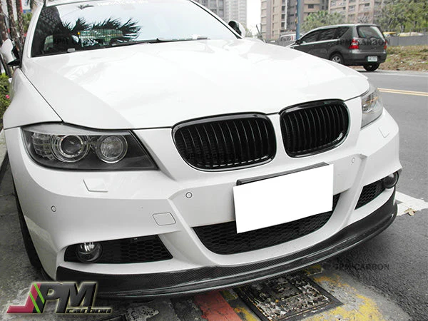 [JPMCarbon] Front Kidney Grille Fits For 2009-2011 BMW E90 E91 LCI 3-Series Sedan/Wagon Only - Image 3