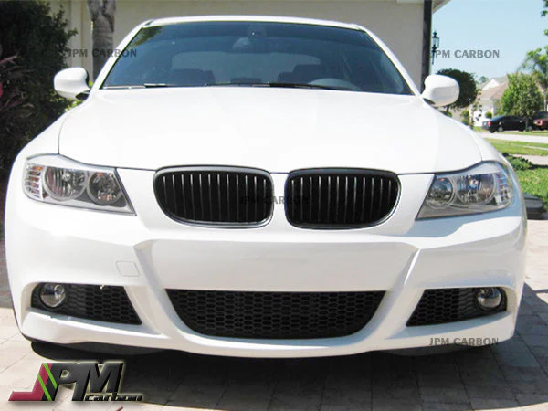 [JPMCarbon] Front Kidney Grille Fits For 2009-2011 BMW E90 E91 LCI 3-Series Sedan/Wagon Only - Image 8