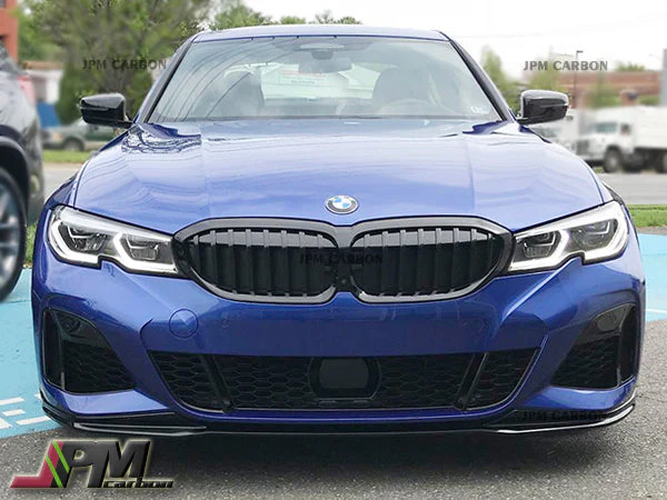 [JPMCarbon] Front Kidney Grille Fits For 2019-2022 BMW G20 G21 G28 Pre-facelift 3-Series Only - Image 2