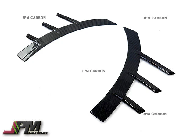 [JPMCarbon] M Performance Style Dry Carbon Front Fender Arch Trim Covers Fits For 2022-2025 BMW G87 M2 Only - Image 2