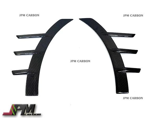 [JPMCarbon] M Performance Style Dry Carbon Front Fender Arch Trim Covers Fits For 2022-2025 BMW G87 M2 Only - Image 3