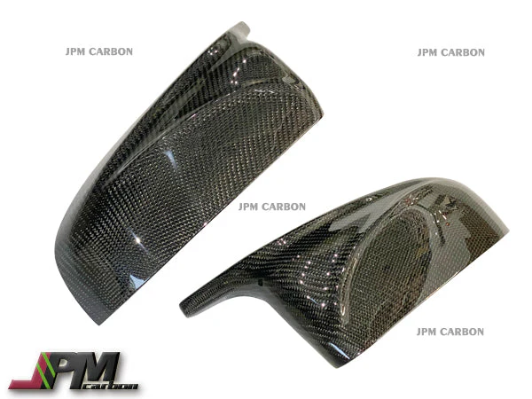[JPMCarbon] M Style Carbon Fiber Replacement Mirror Covers Fits For 2006-2013 BM E70 X5 & 2008-2013 BMW E71 X6 Only - Image 3