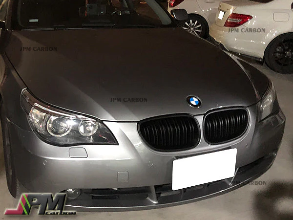 [JPMCarbon] M Style Front Kidney Grille Fits For 2004-2010 BMW E60 E61 5-Series Only - Image 6