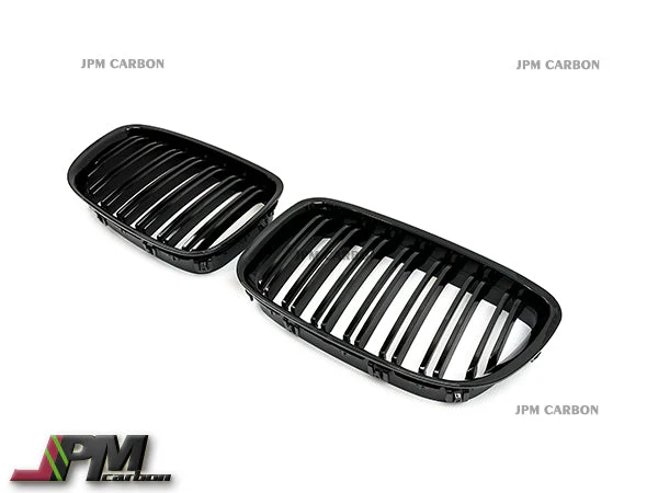 [JPMCarbon] M Style Front Kidney Grille Fits For 2010-2017 BMW F07 5-Series GT Only - Image 2