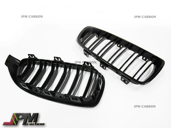 [JPMCarbon] M Style Front Kidney Grille Fits For 2012-2018 BMW F30 F31 3-Series Only - Image 4