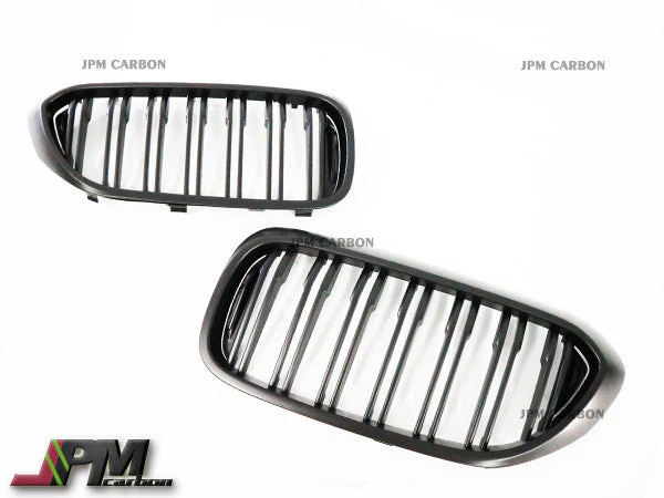 [JPMCarbon] M Style Front Kidney Grille Fits For 2017-2020 BMW G30 G31 Pre-facelift 5-Series Only - Image 7