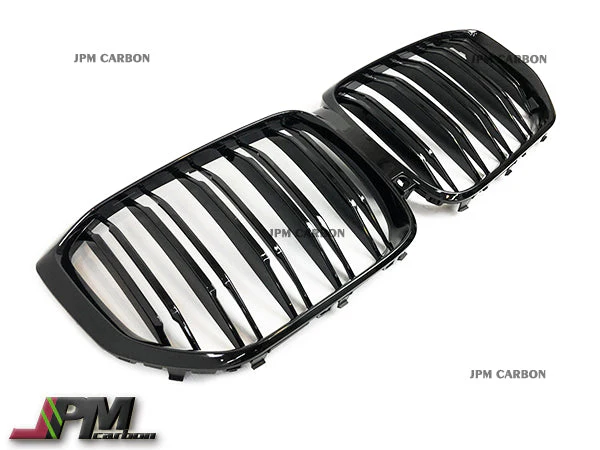 [JPMCarbon] M Style Front Kidney Grille Fits For 2019-2023 BMW G05 X5 Only - Image 2