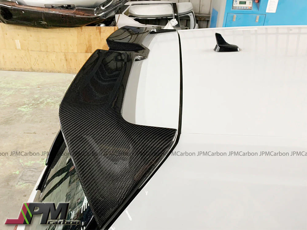 [JPMCarbon] OT Style Carbon Fiber Trunk Spoiler Fits For 2015-2020 Volkswagen Golf GTI MK7 Only - Image 2