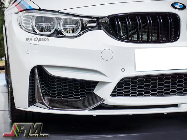 [JPMCarbon] Performance Style Carbon Fiber Front Splitter Lips Fits For 2015-2020 BMW F80 M3 / F82 M4 Only - Image 2